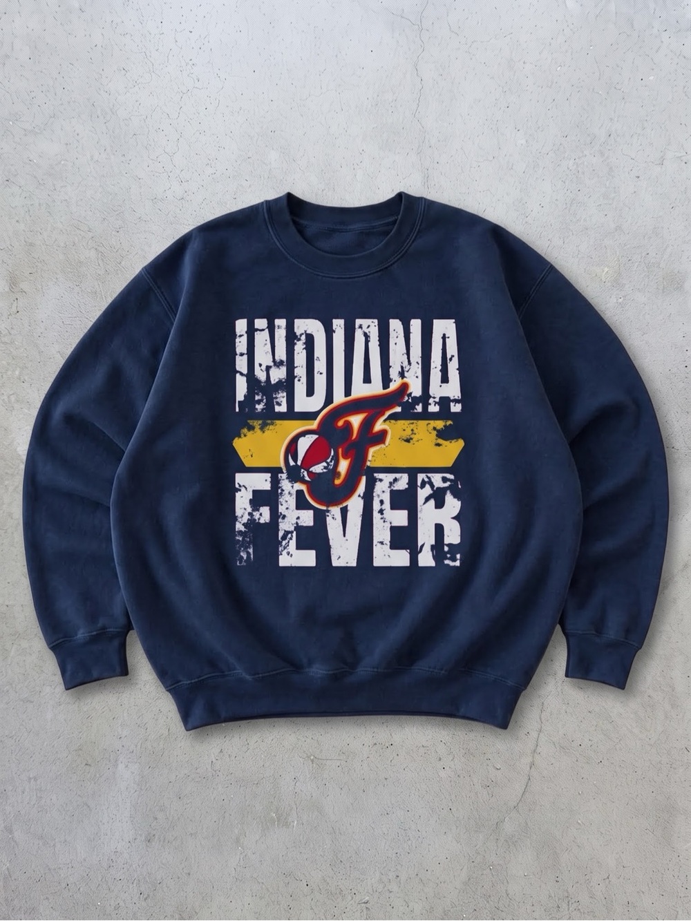 Indiana Fever Basketball Graphic Sweatshirt
in Navy